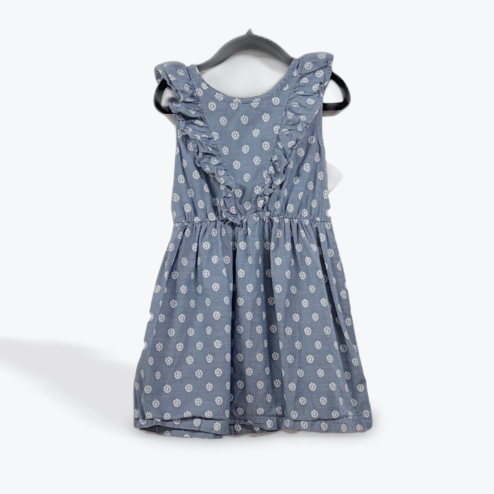 5t denim dress 124496004 - Sz Floral - Cherokee - TODDLER GIRL 5T What Makes a Casual Size:US0/UK4 T Shirts Omtech Sleeve Heart Collar Denim